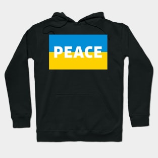 Ukrainian flag - peace Hoodie